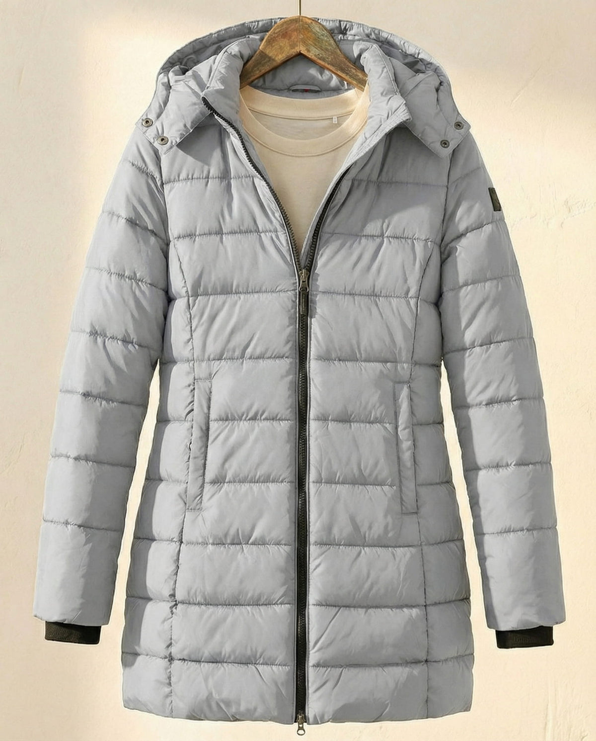 Warm Quilted Women's Puffer Coat – Winter Fashion, Outdoor Activities