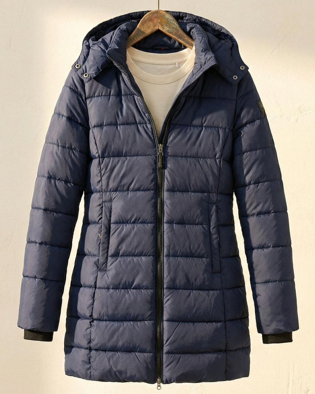 Warm Quilted Women's Puffer Coat – Winter Fashion, Outdoor Activities