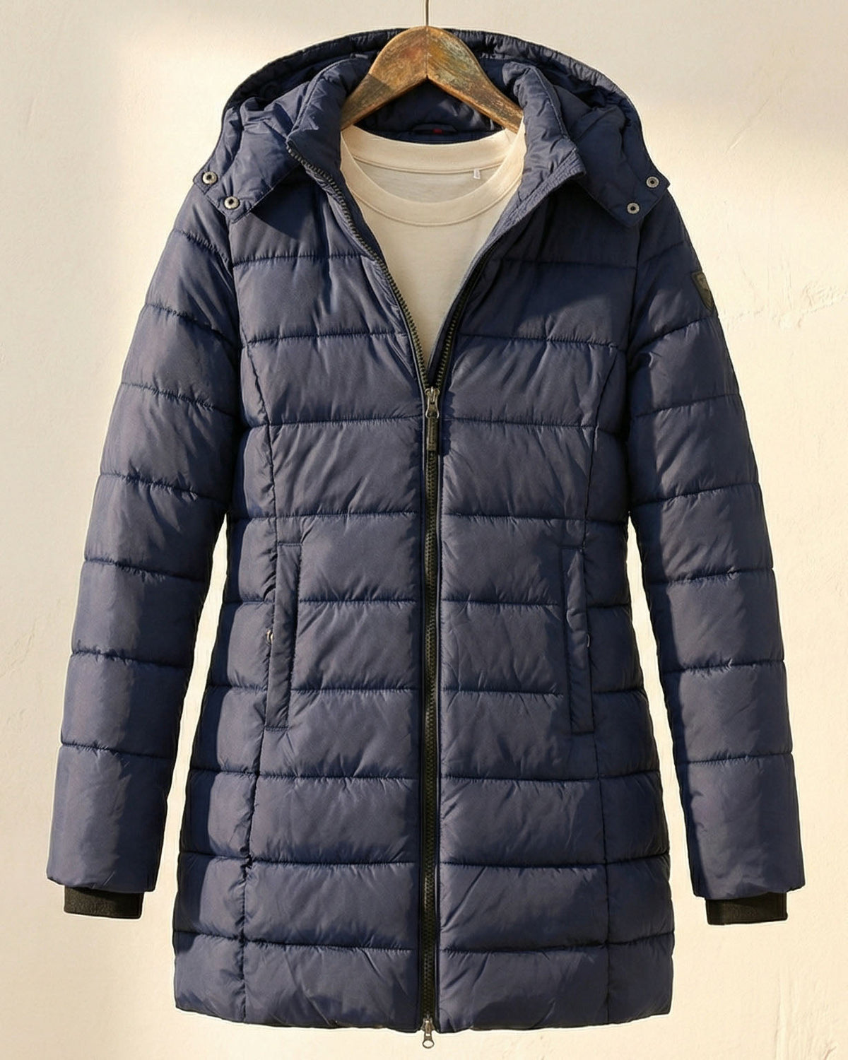 Warm Quilted Women's Puffer Coat – Winter Fashion, Outdoor Activities