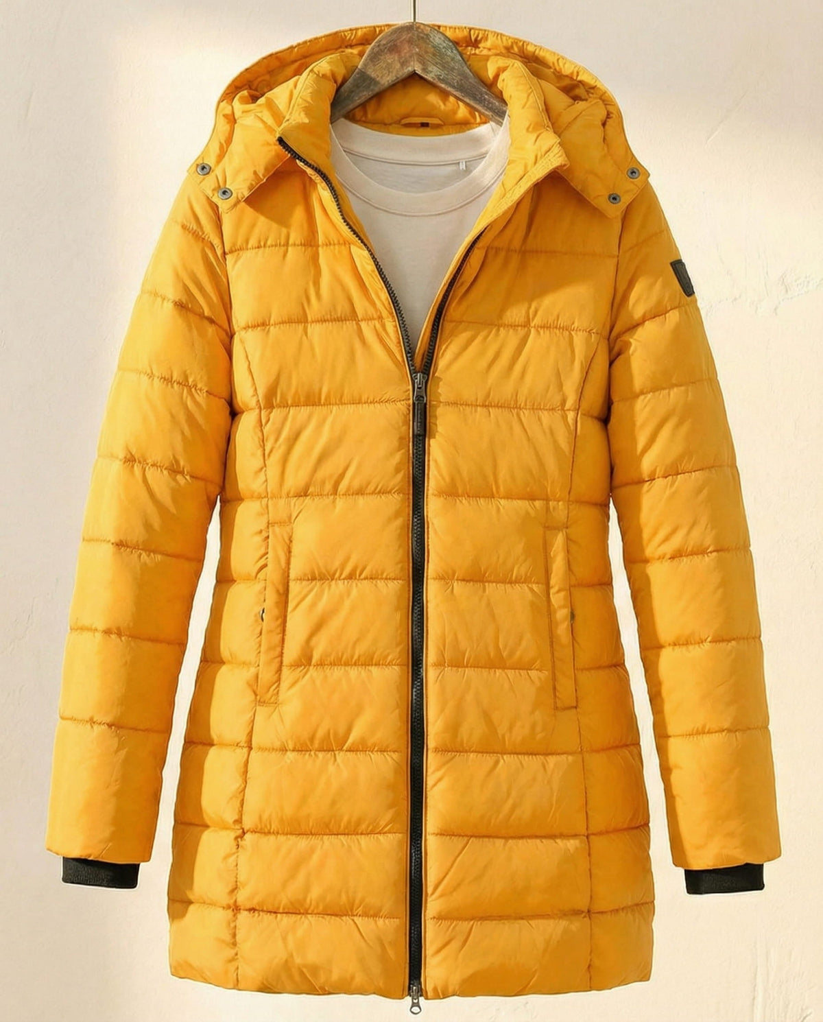 Warm Quilted Women's Puffer Coat – Winter Fashion, Outdoor Activities