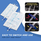 Wearable Urine Collector System 1000 mL Capacity with Adjustable Straps – Comfort, Convenience