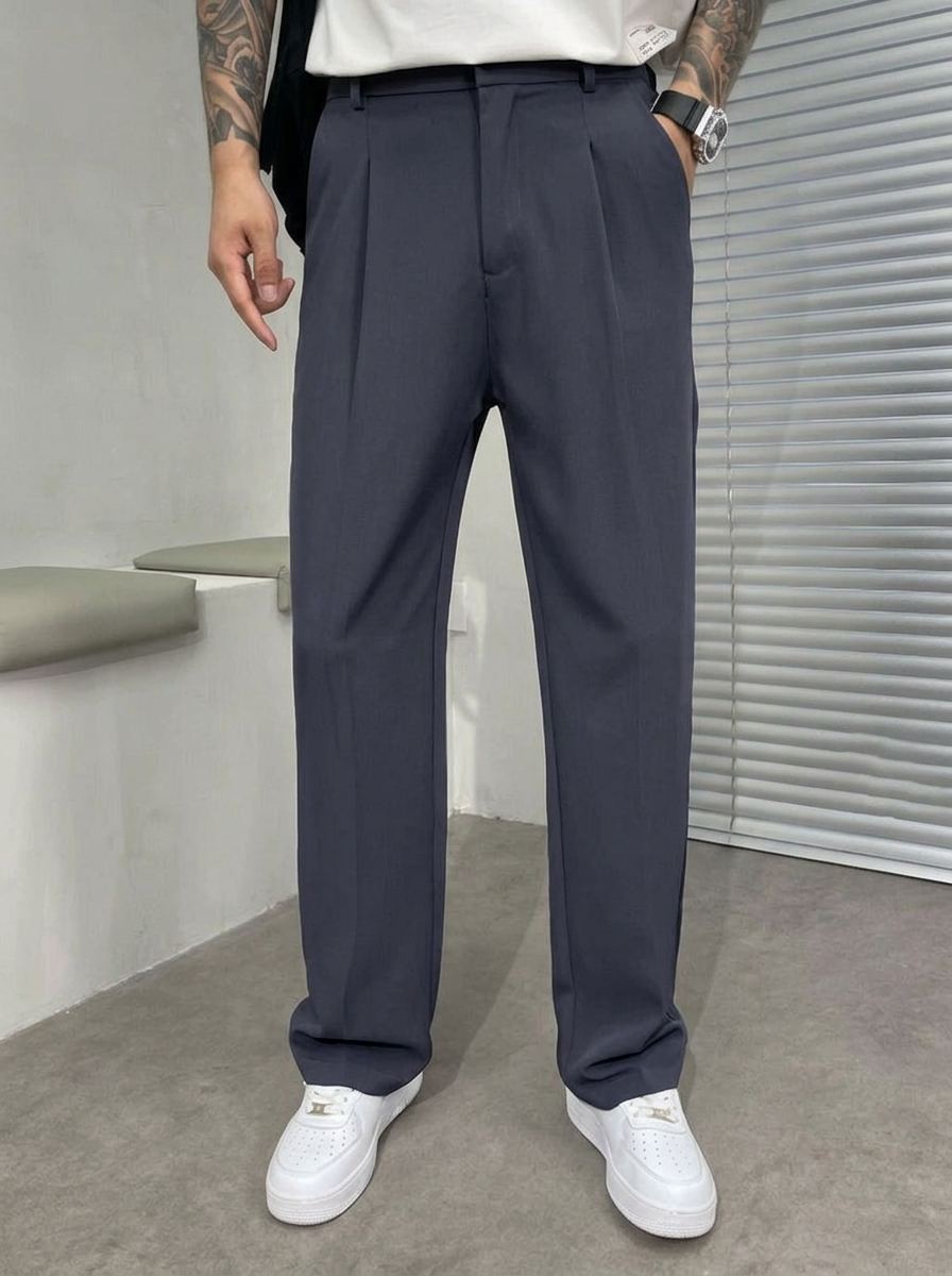Wide-Leg Trousers – Casual Wear, Office Style