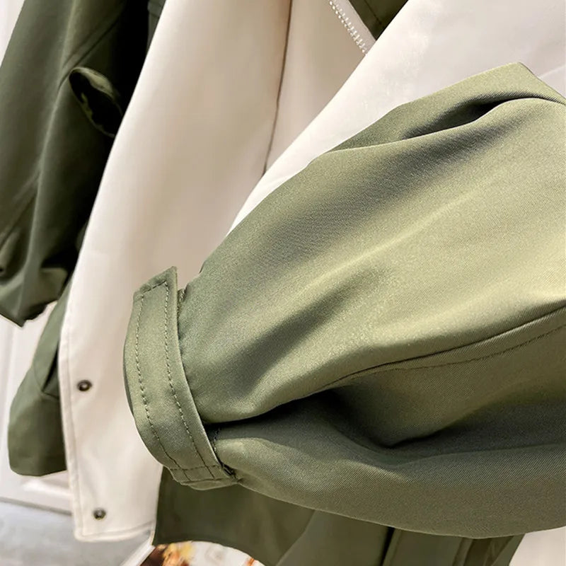 Windproof Women's Jacket, Weather-Resistant – Outdoor, Travel