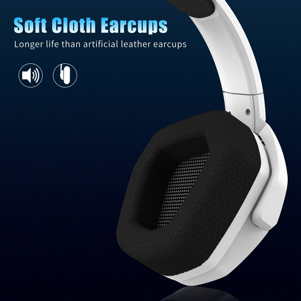 Wireless Gaming Headset with Active Noise Cancellation & Long Battery Life – Gaming, Home Office