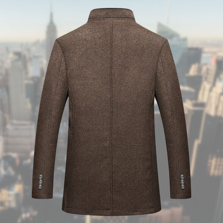 Wollmischung Übermantel – Elegante Freizeit, Büro-Outfit