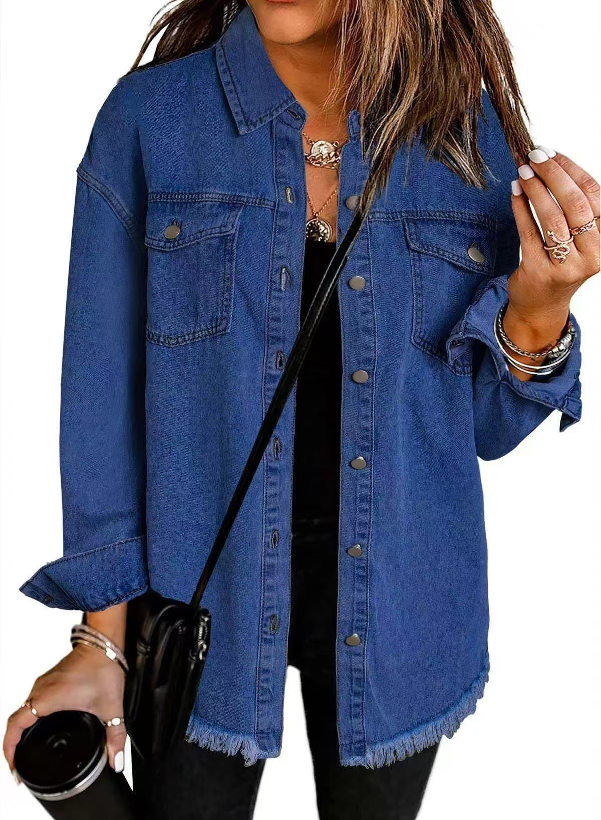 Women's Classic Denim Jacket – Everyday Style, Casual Wear