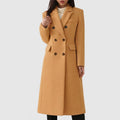 Women's Coat with Flap-style Pocket Detailing – Casual, Office