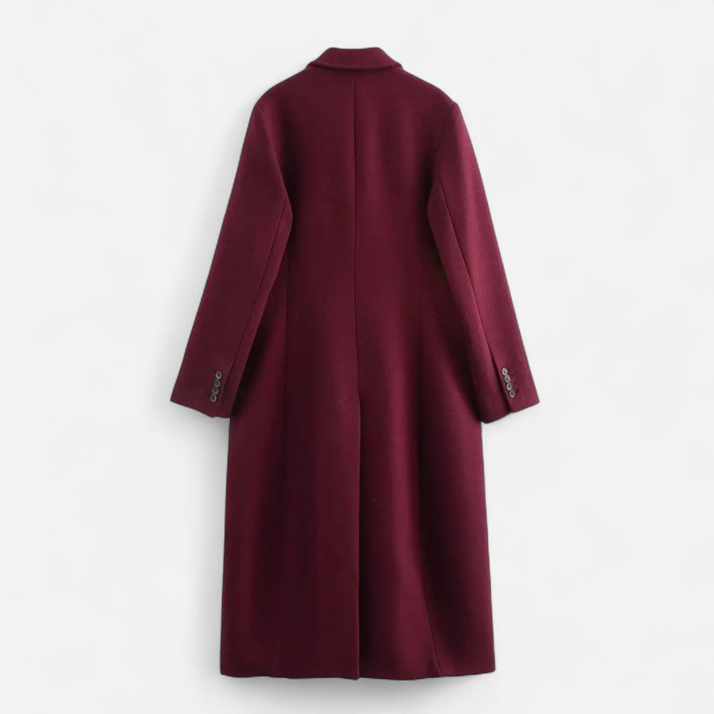 Women's Elegant Double-Breasted Trench Coat – Casual, Office