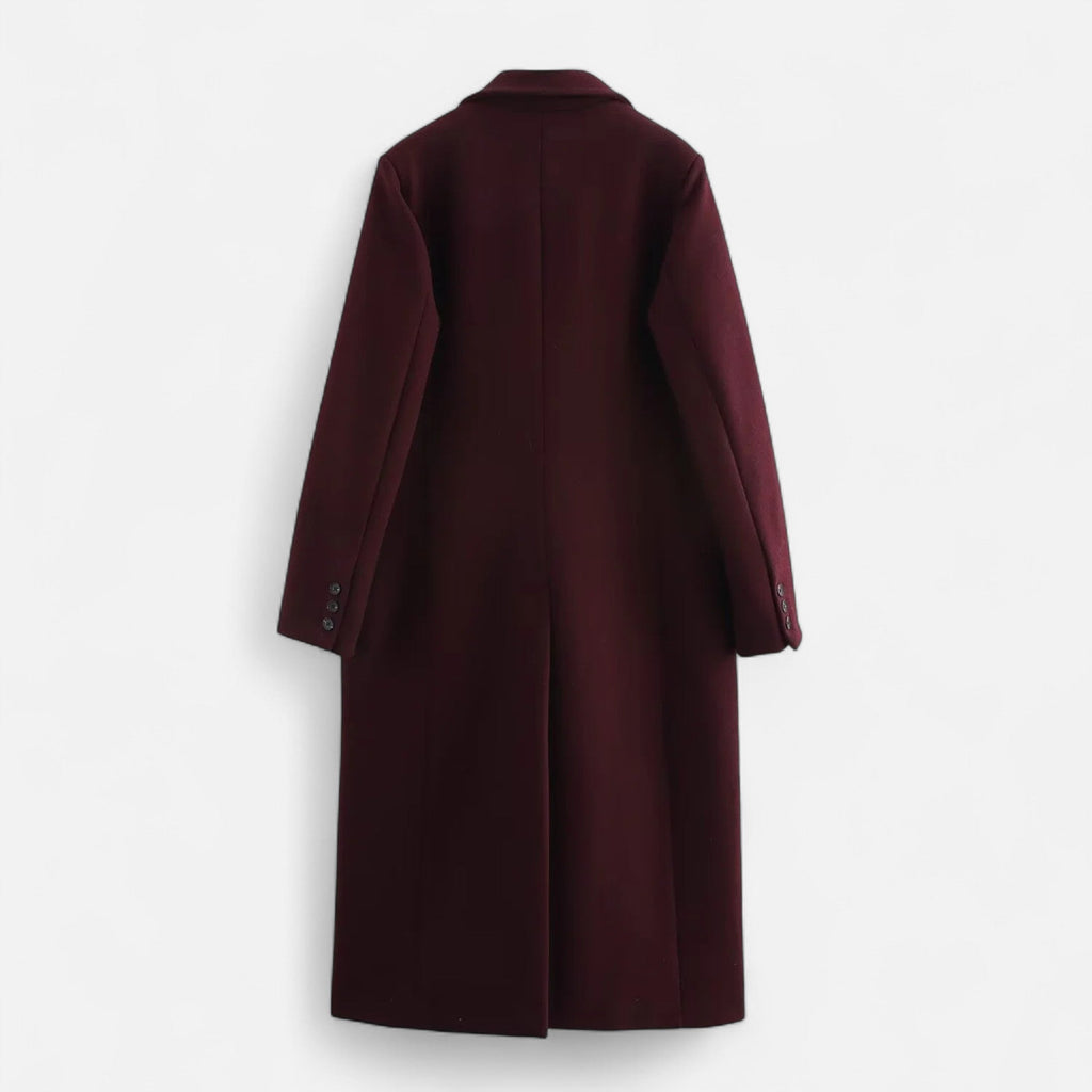 Women's Elegant Double-Breasted Trench Coat – Casual, Office