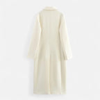 Women's Elegant Double-Breasted Trench Coat – Casual, Office