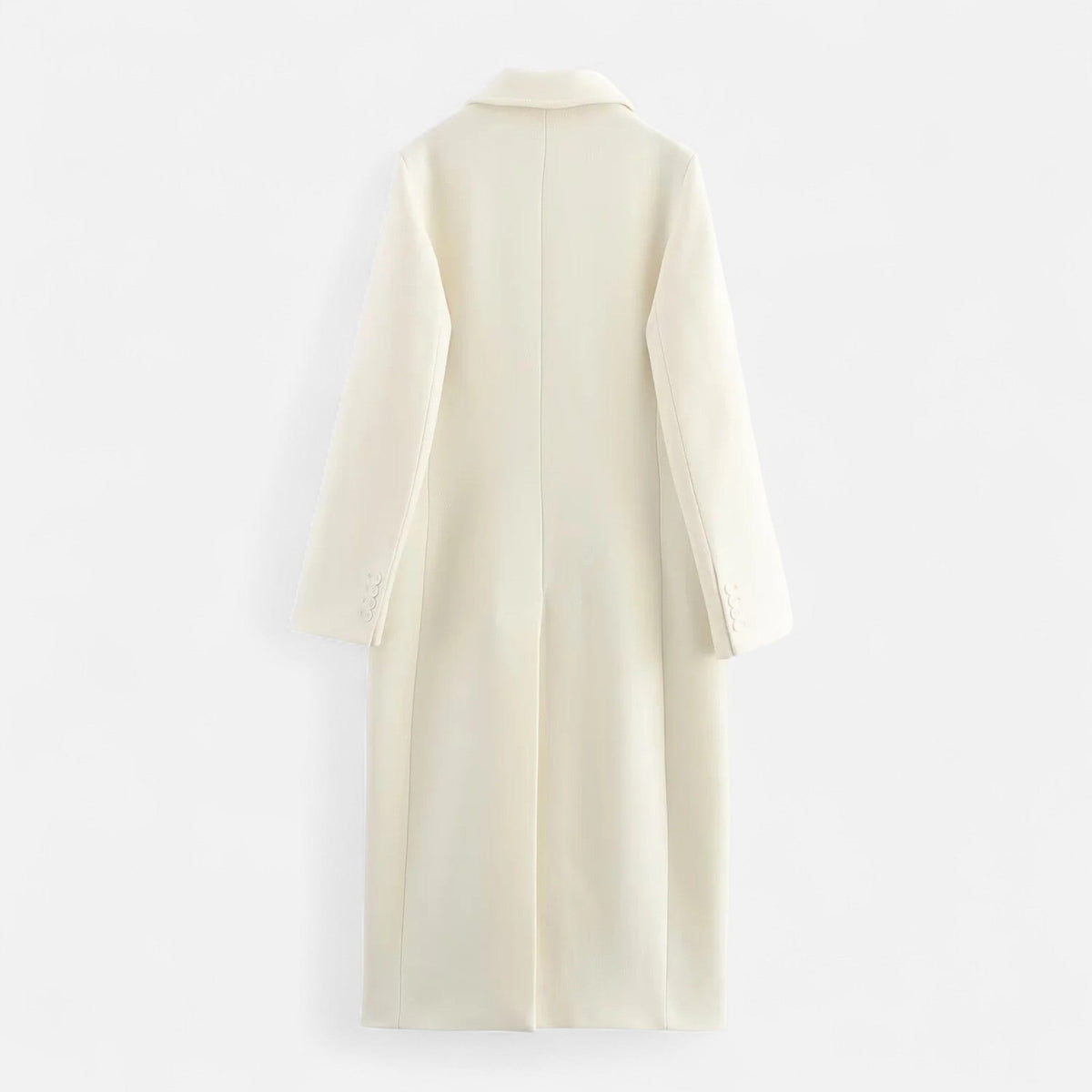 Women's Elegant Double-Breasted Trench Coat – Casual, Office