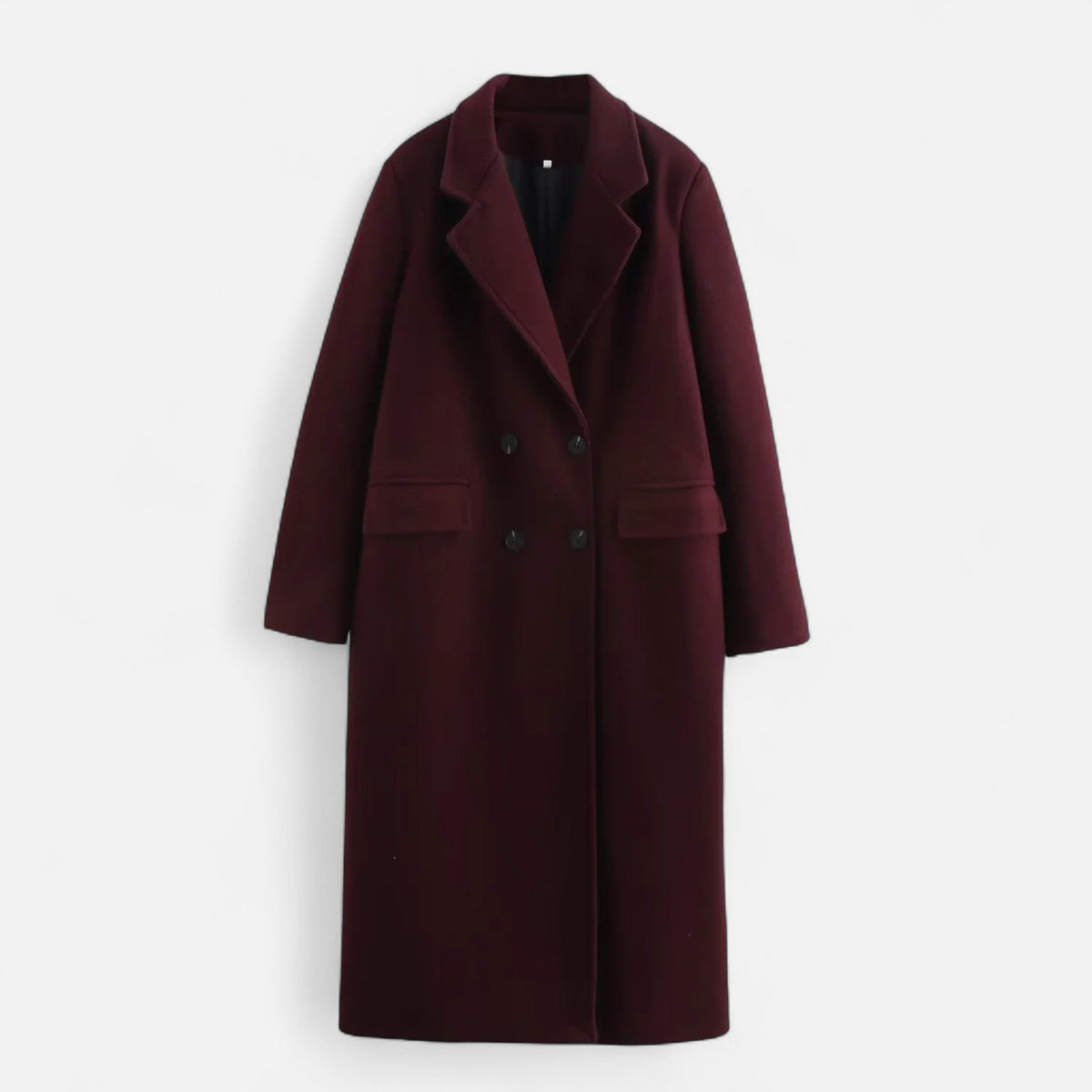 Women's Elegant Double-Breasted Trench Coat – Casual, Office