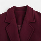 Women's Elegant Double-Breasted Trench Coat – Casual, Office