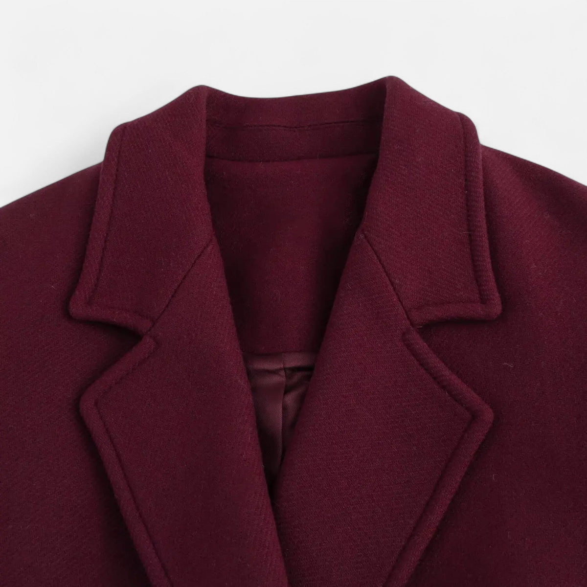 Women's Elegant Double-Breasted Trench Coat – Casual, Office
