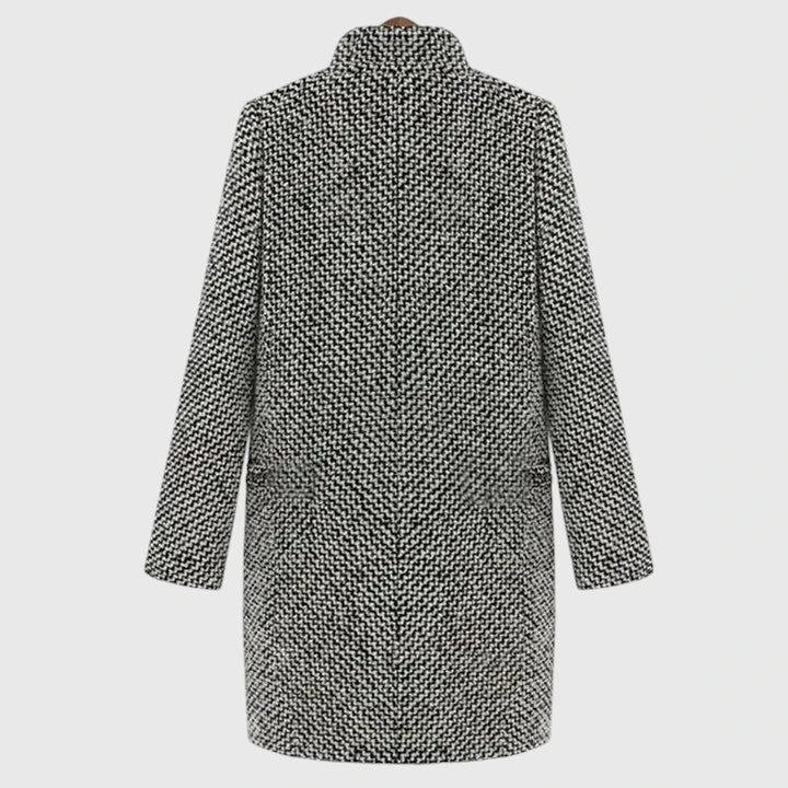 Women's Elegant Long Coat – Stylish, Warm, Perfect for Office, Casual