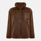 Women's Elegant Warm Fleece Teddy Coat – Casual, Winter Wear