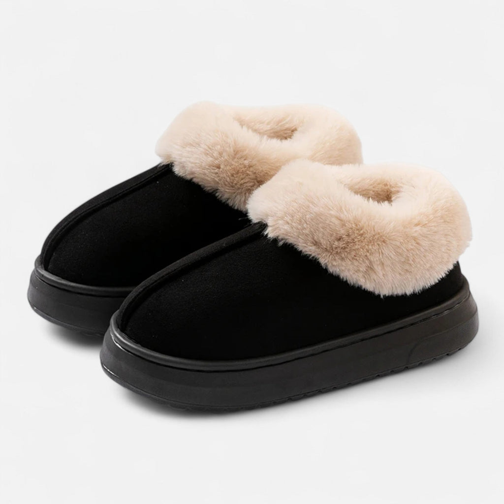 Women's Faux Fur Winter Slippers – Cozy Indoor Comfort, Perfect Gift
