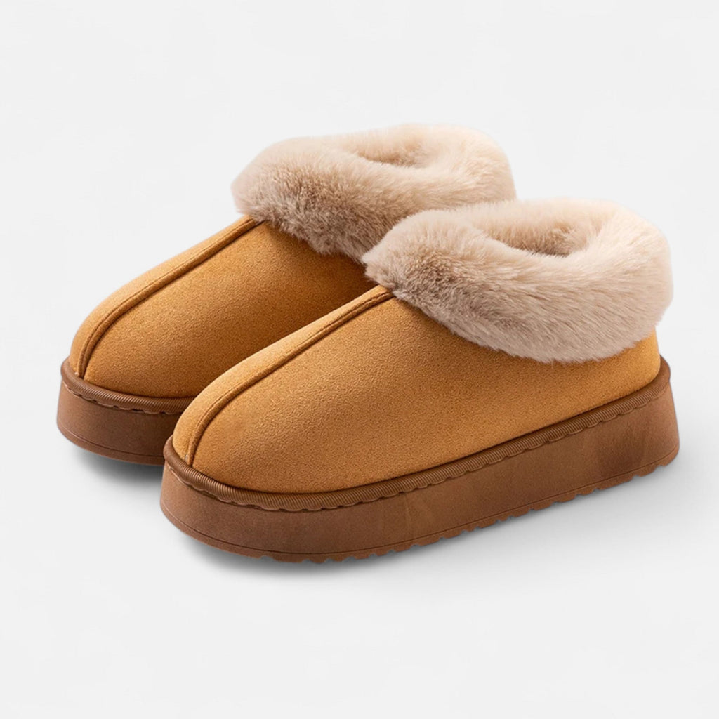 Women's Faux Fur Winter Slippers – Cozy Indoor Comfort, Perfect Gift
