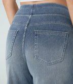 Women's High-Waist Stretch Jeans – Casual Wear, Everyday Comfort
