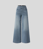 Women's High-Waist Stretch Jeans – Casual Wear, Everyday Comfort