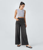 Women's High-Waist Stretch Jeans – Casual Wear, Everyday Comfort