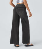 Women's High-Waist Stretch Jeans – Casual Wear, Everyday Comfort