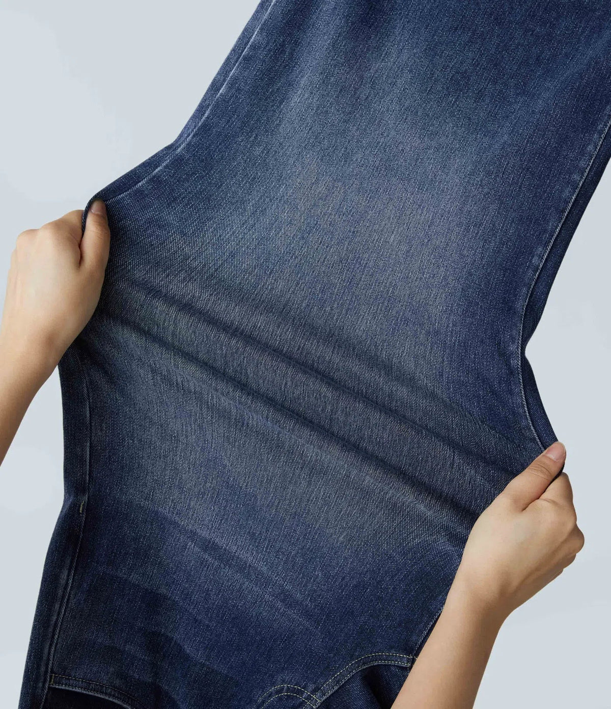 Women's High-Waist Stretch Jeans – Casual Wear, Everyday Comfort