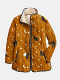 Women's Jacket Full Snap-button Closure – Casual, Office