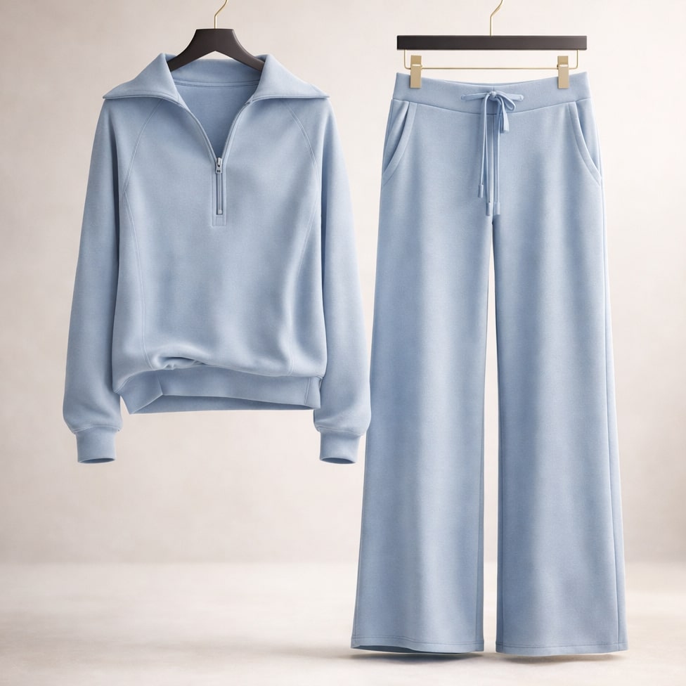 Women's Knit Lounge Set – Soft, Comfortable for Relaxing, Home