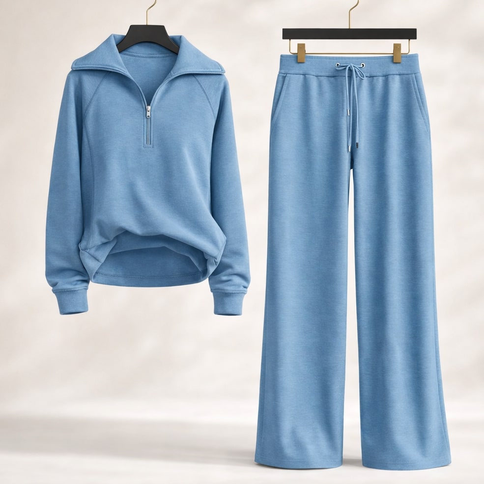 Women's Knit Lounge Set – Soft, Comfortable for Relaxing, Home