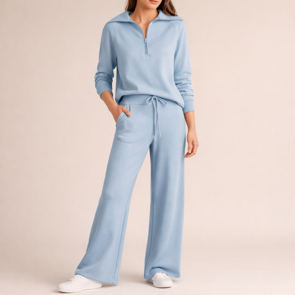 Women's Knit Lounge Set – Soft, Comfortable for Relaxing, Home