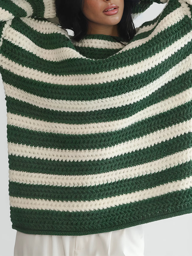Women's Knit Sweater, Cozy Soft Material, Relaxed Fit – Casual Wear, Everyday Comfort
