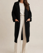 Women's Long Knit Cardigan – Cozy Layering, Casual Style