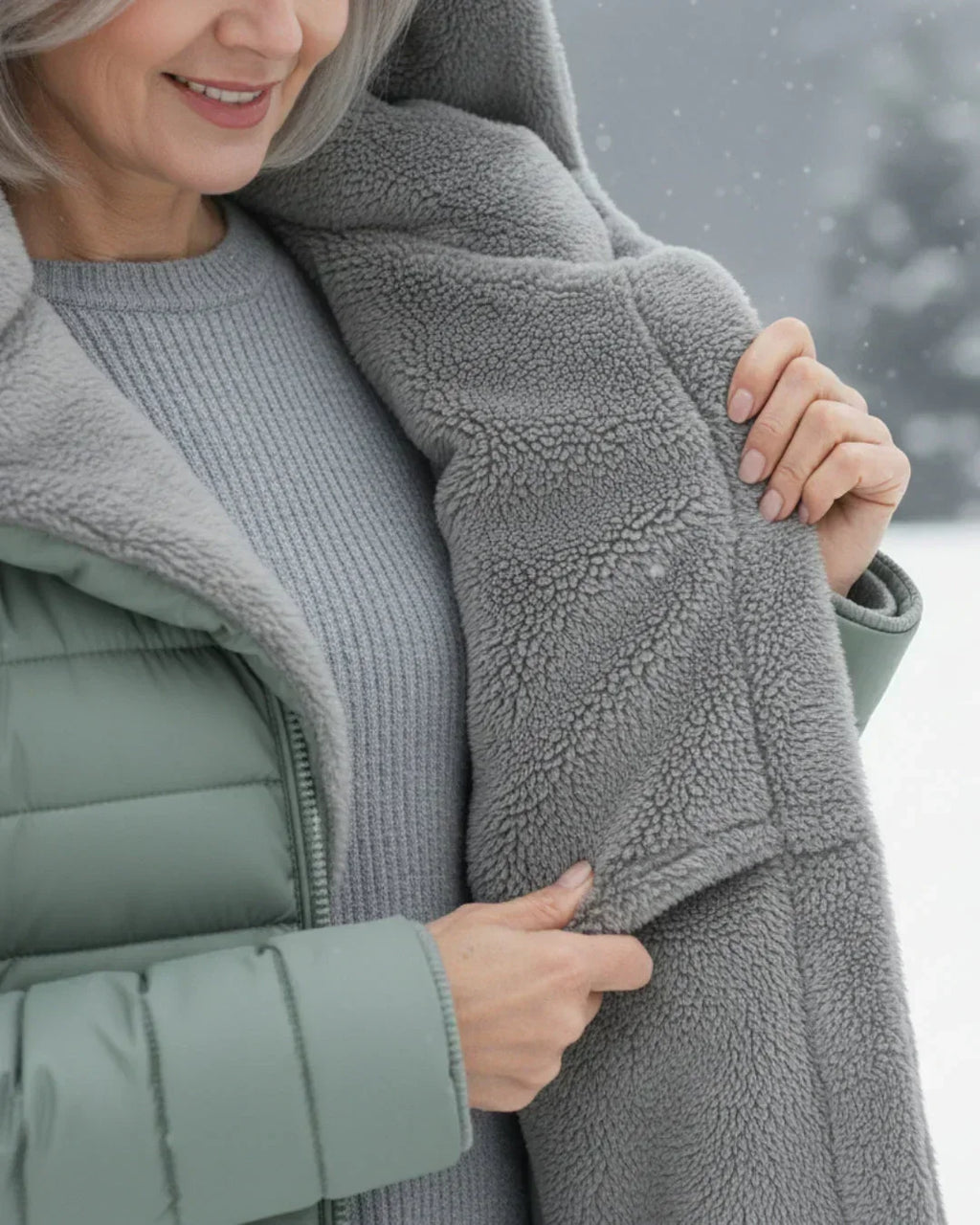 Women's Padded Winter Jacket - Warm, Elegant – Casual, Office