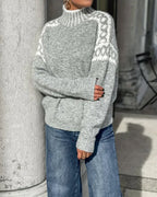Women's Turtleneck Sweater, Soft Knit – Casual Wear, Everyday Comfort