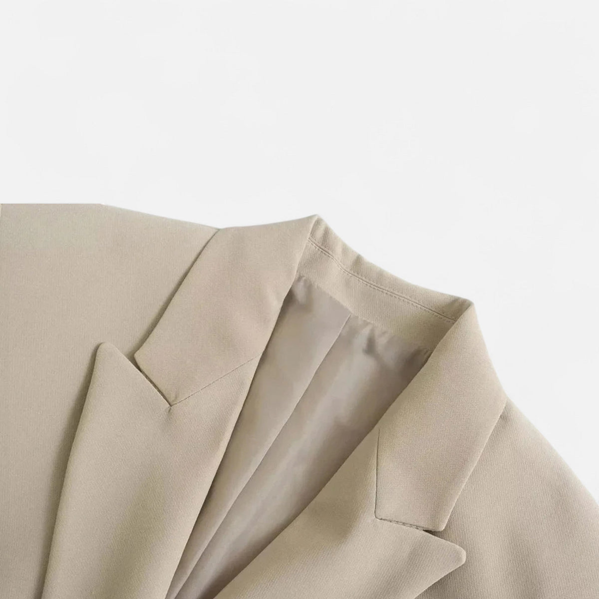 Women's Vintage Double-Breasted Blazer – Office, Casual