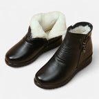 Women's Winter Boots, Warm Plush – Casual, Outdoor