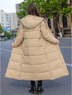 Women's Wool-Polyester Blend Winter Coat - Warm, Timeless – Casual, Office