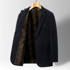 Wool Blazer Coat – Office, Casual