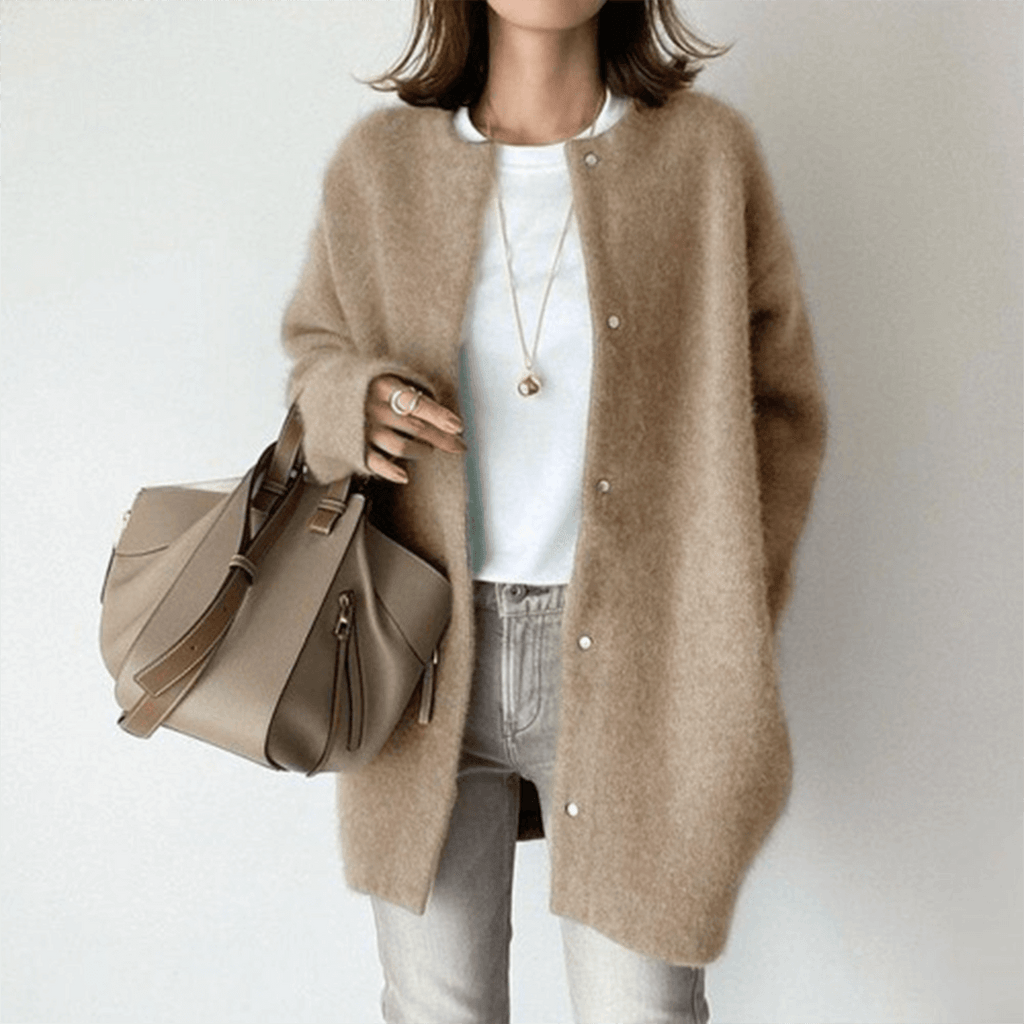 Women's Knit Cardigan – Casual Wear, Office Style
