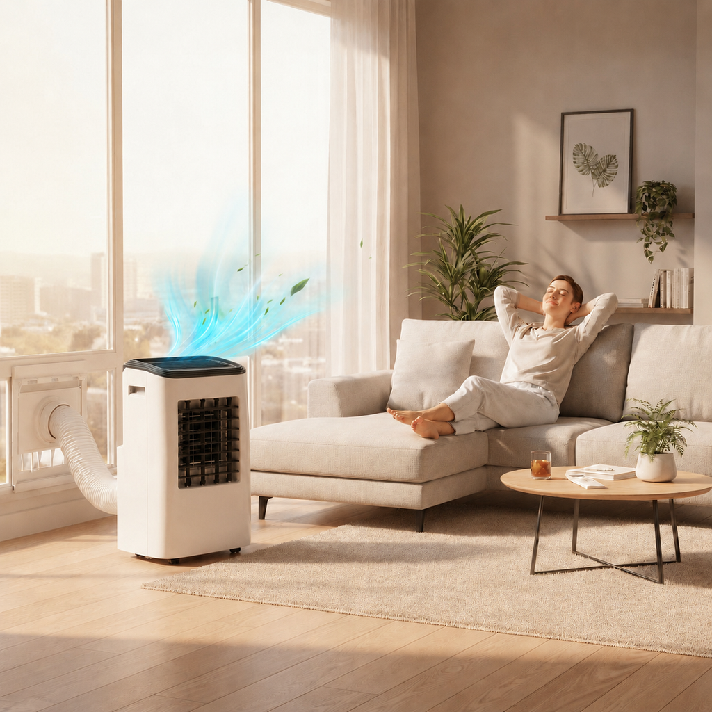 Modern Portable Air Cooler – Home, Travel