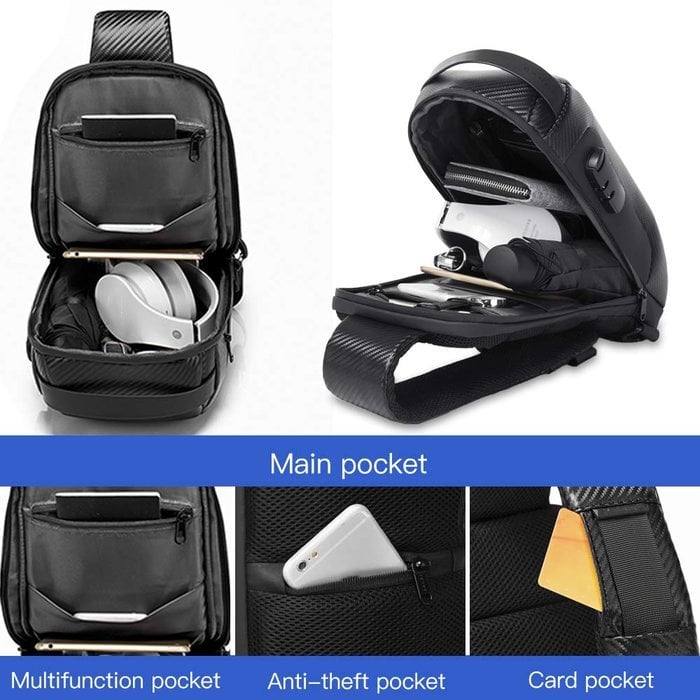 Anti-Theft Sling Bag – Travel, Everyday Use