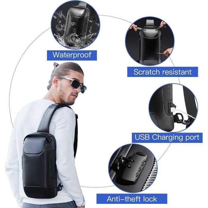 Anti-Theft Sling Bag – Travel, Everyday Use
