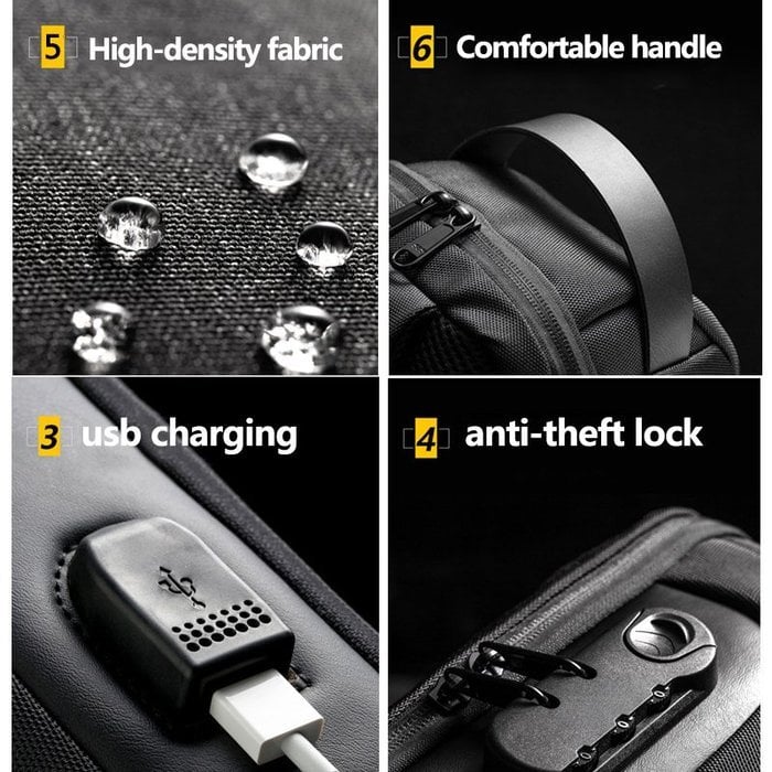 Anti-Theft Sling Bag – Travel, Everyday Use