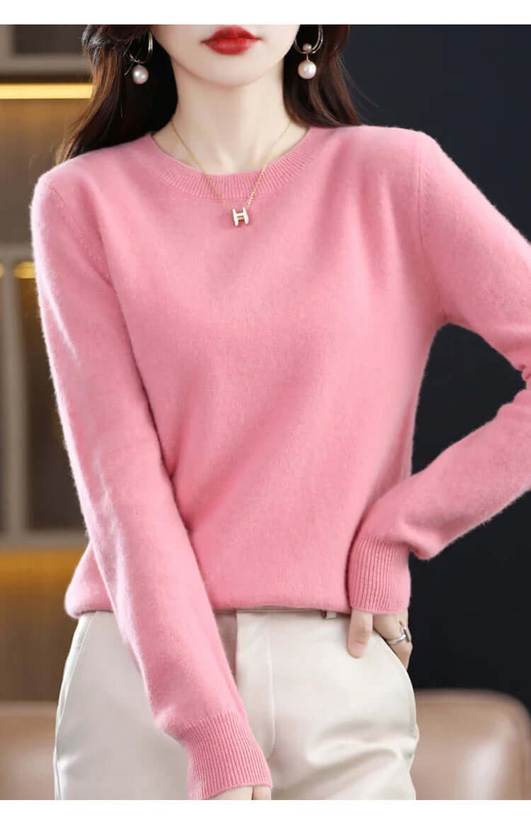 Pure Knitted Sweater – Casual Wear, Everyday Comfort