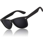 Retro Polarized Sunglasses – Classic 80's Style, UV Protection – Beach, Outdoor Activities