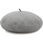 Classic Wool Beret - French Style, Warmth – Fashion Accessory, Everyday Wear