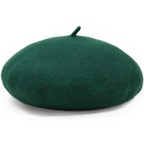 Classic Wool Beret - French Style, Warmth – Fashion Accessory, Everyday Wear