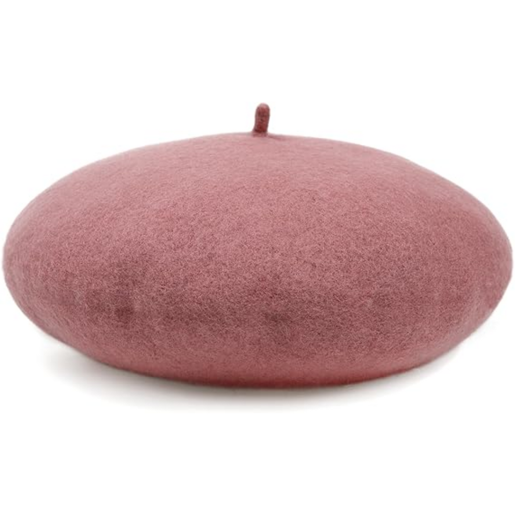 Classic Wool Beret - French Style, Warmth – Fashion Accessory, Everyday Wear