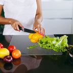 Non-Slip Glass Chopping Board – Secure Cutting Surface for Kitchen, Food Preparation